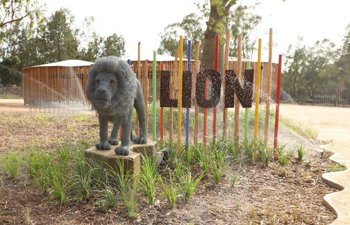 Taronga Western Plains Zoo - Lion Exhibit