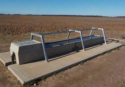 Troughs at AquaWest